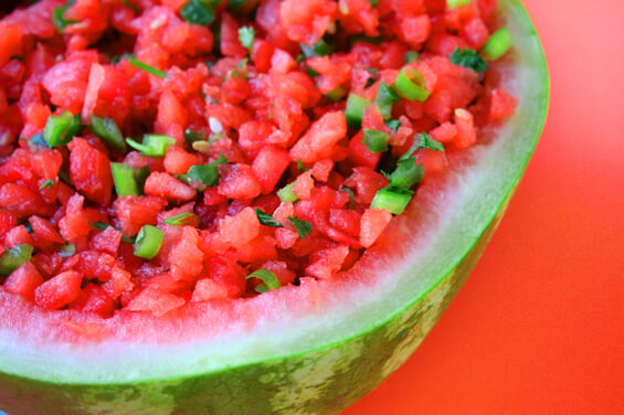Watermelon Fire Ice Salsa Recipe