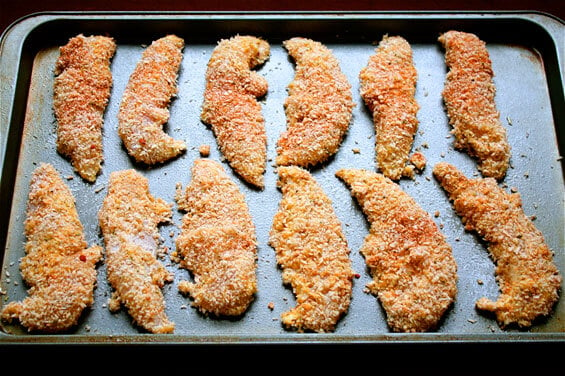 Breadcrumb Baked Chicken Tenders