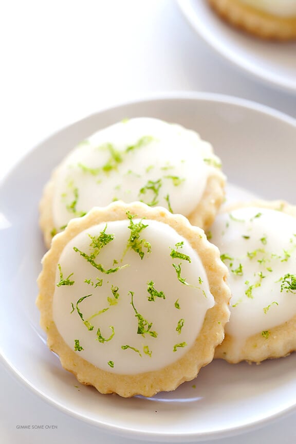 Coconut Lime Shortbread Cookies Recipe Gimme Some Oven