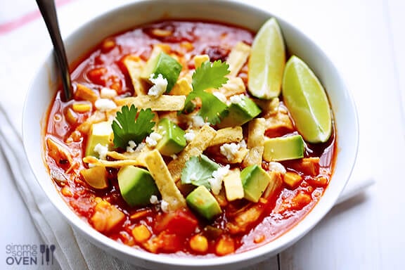 Mexican Chicken and Rice Soup