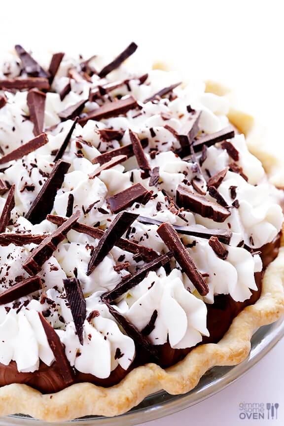 French Silk Pie (Chocolate Pie) | Gimme Some Oven