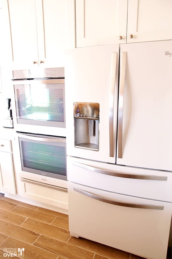 White Cabinets and White Appliances