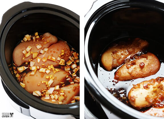 Slow Cooker Teriyaki Chicken + Crock-Pot #Giveaway | gimmesomeoven.com