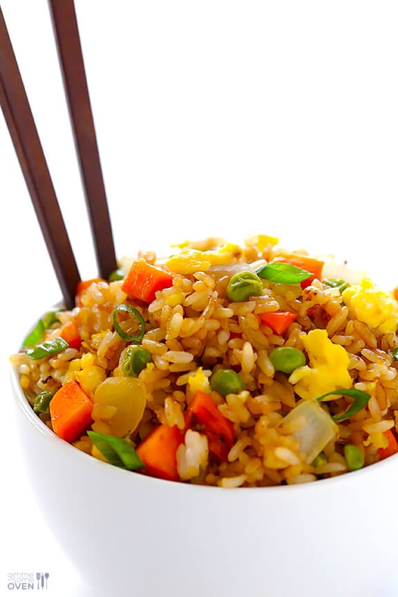 How To Make Fried Rice | gimmesomeoven.com