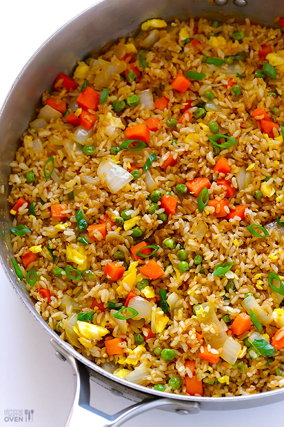 How To Make Fried Rice | gimmesomeoven.com