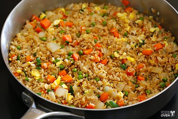 How To Make Fried Rice | gimmesomeoven.com