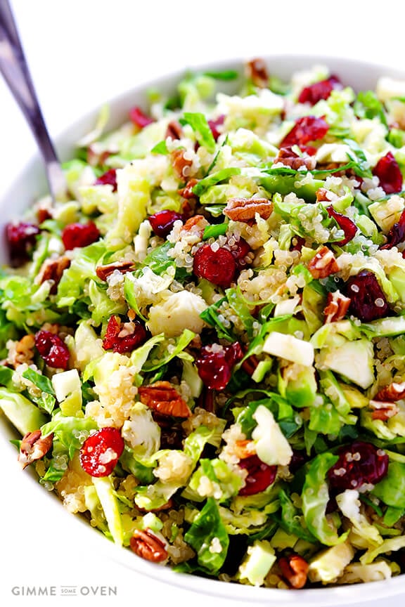 Colorful vegan quinoa salad