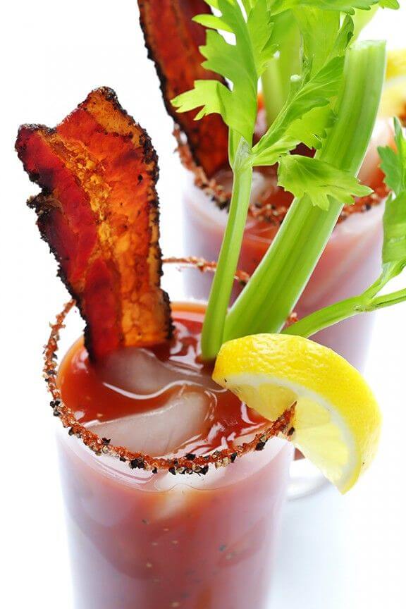 Peppered Bacon Bloody Mary | gimmesomeoven.com