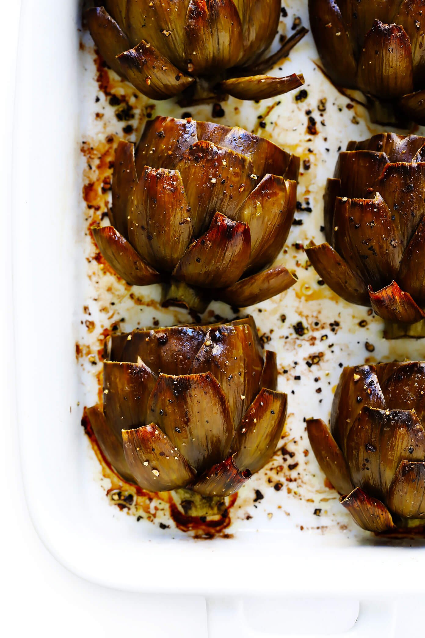 The Most Amazing Roasted Artichokes Gimme Some Oven