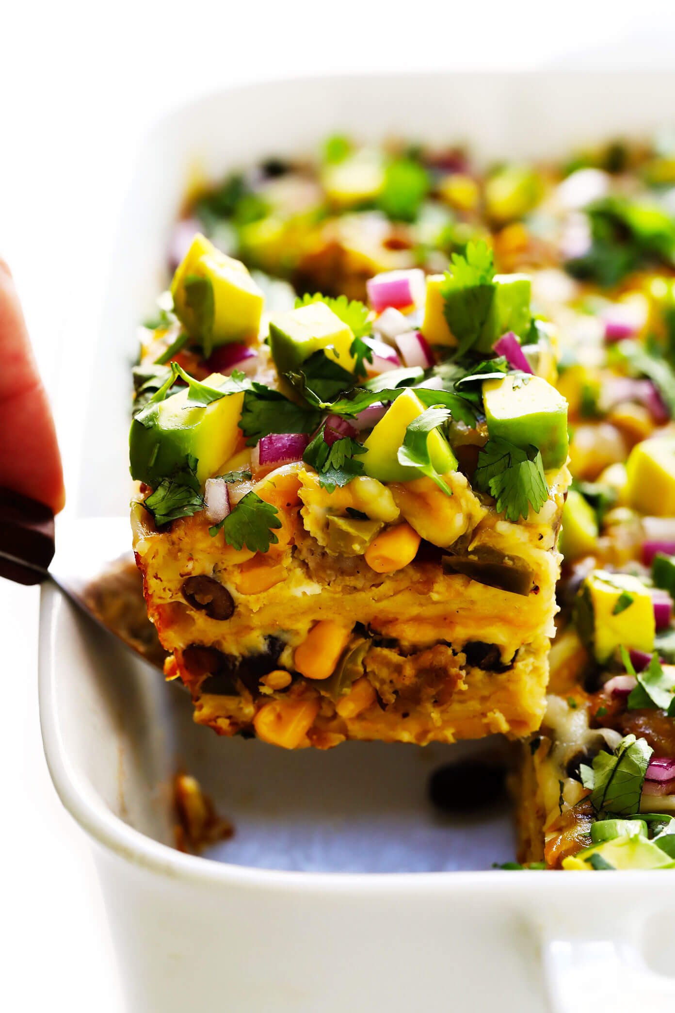 Amazing Mexican Breakfast Casserole | Gimme Some Oven