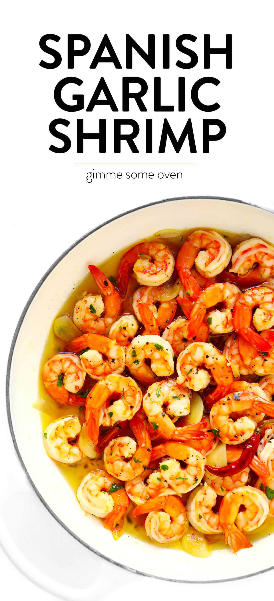 Gambas Al Ajillo Spanish Garlic Shrimp Gimme Some Oven