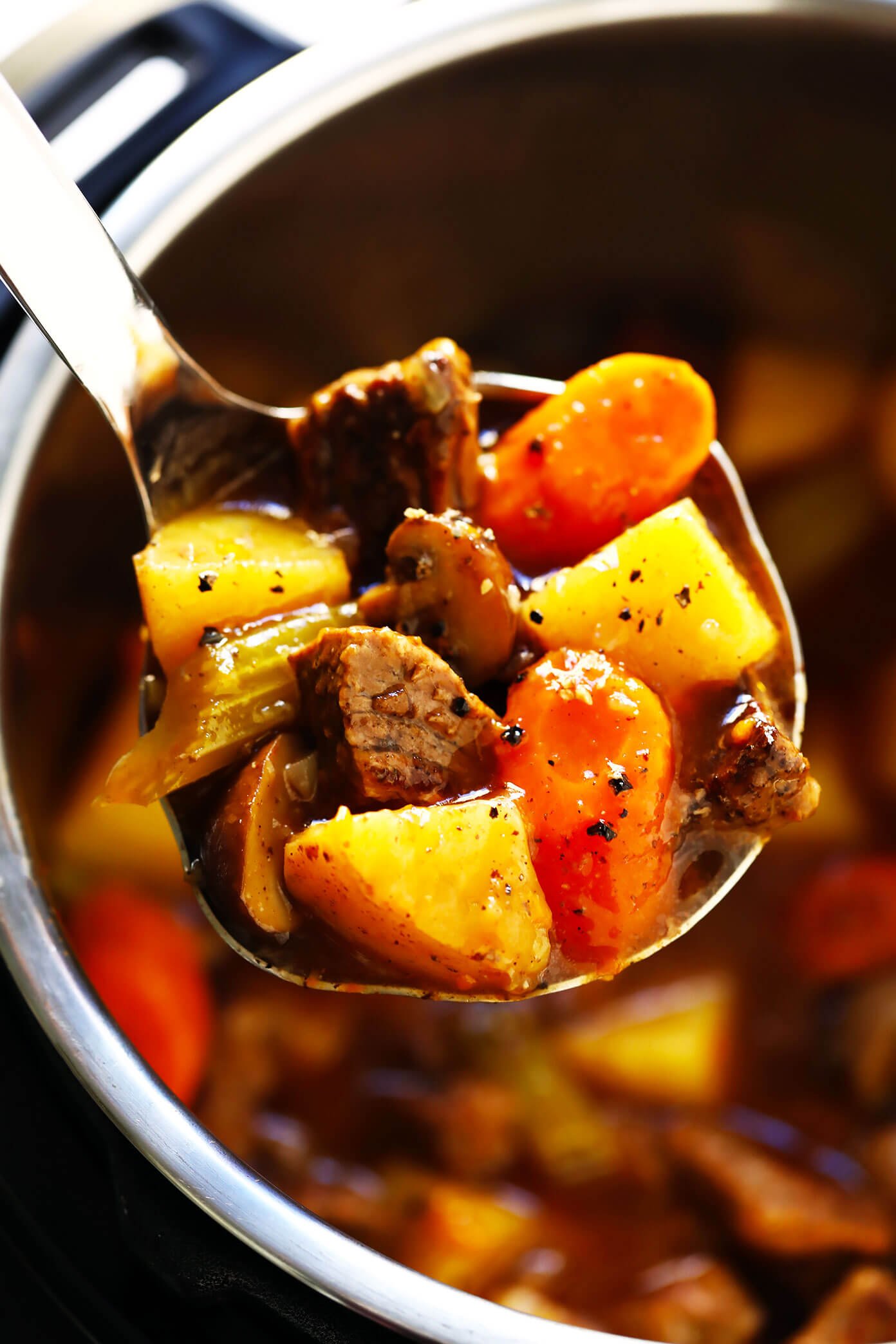 Beef Stew (Crock Pot or Instant Pot)