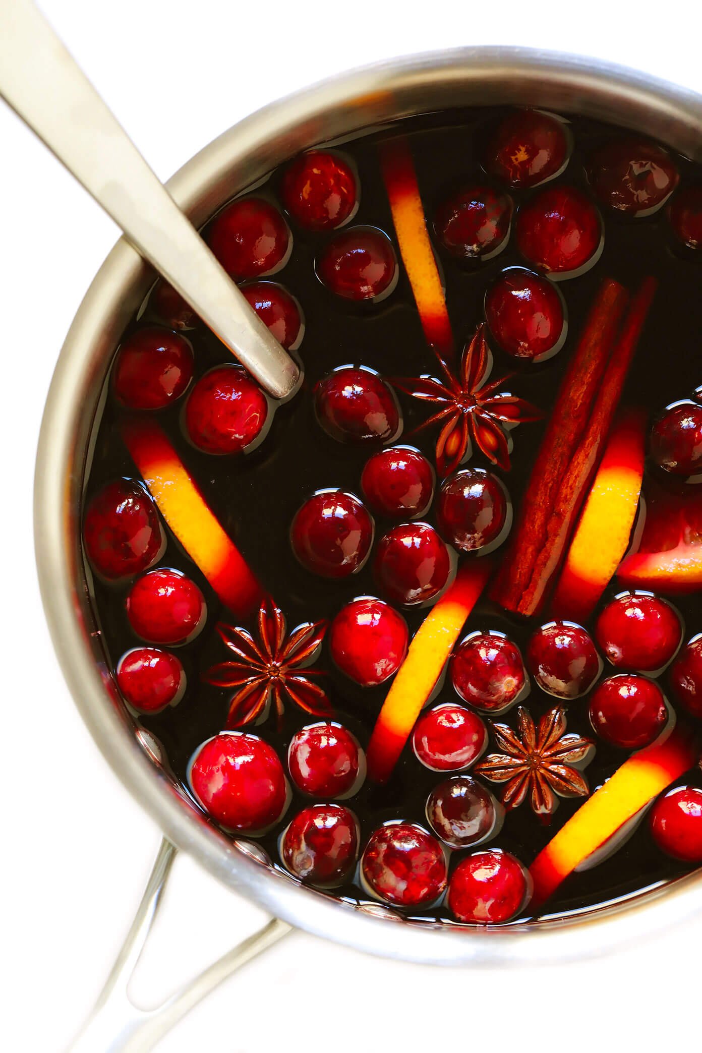 Cranberry Mulled Wine Ingredients