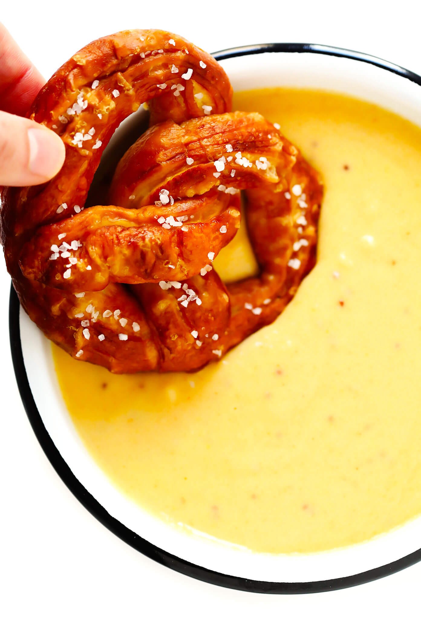 Homemade Soft Pretzels with Beer Cheese Dip