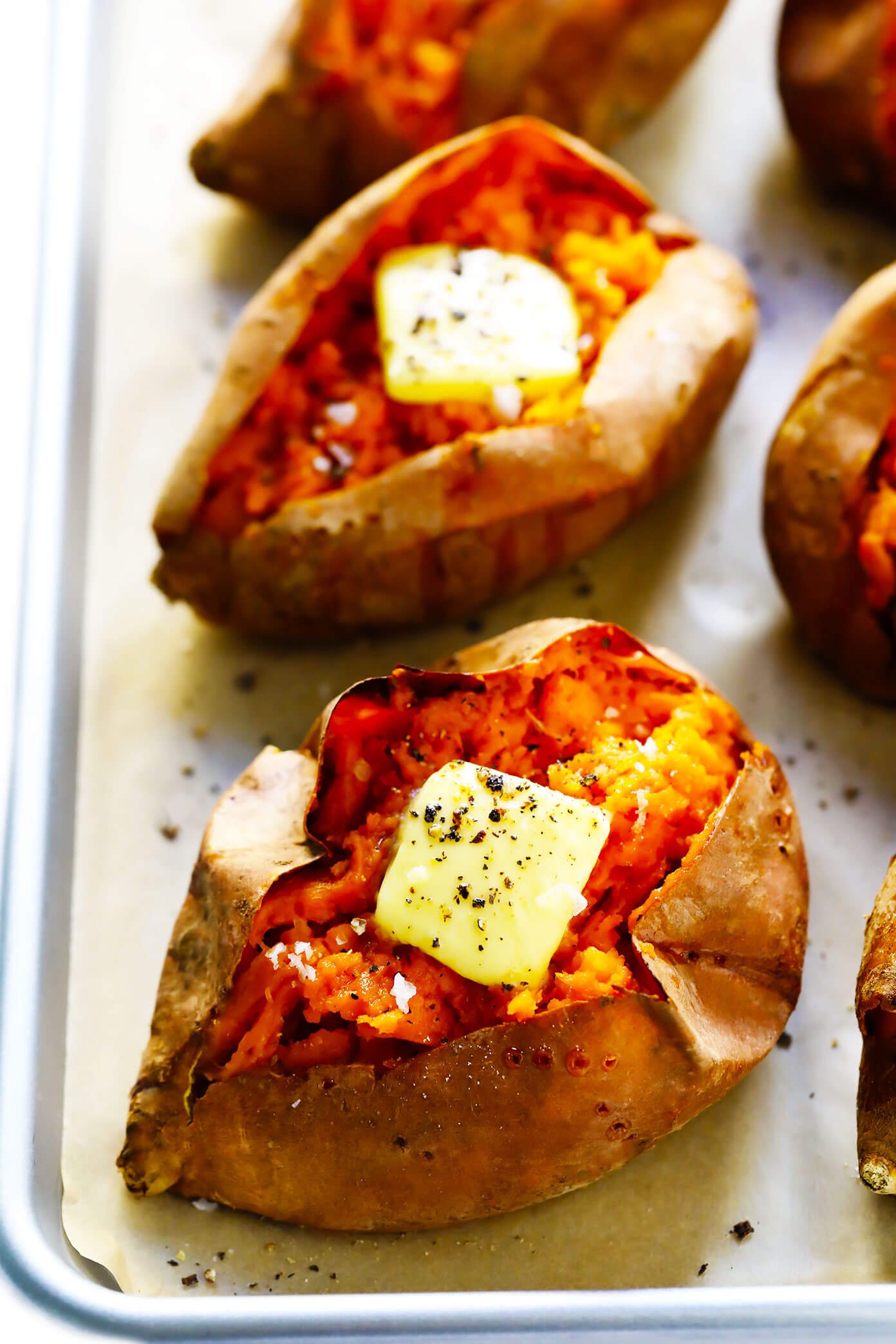 The BEST Baked Sweet Potatoes! | Gimme Some Oven