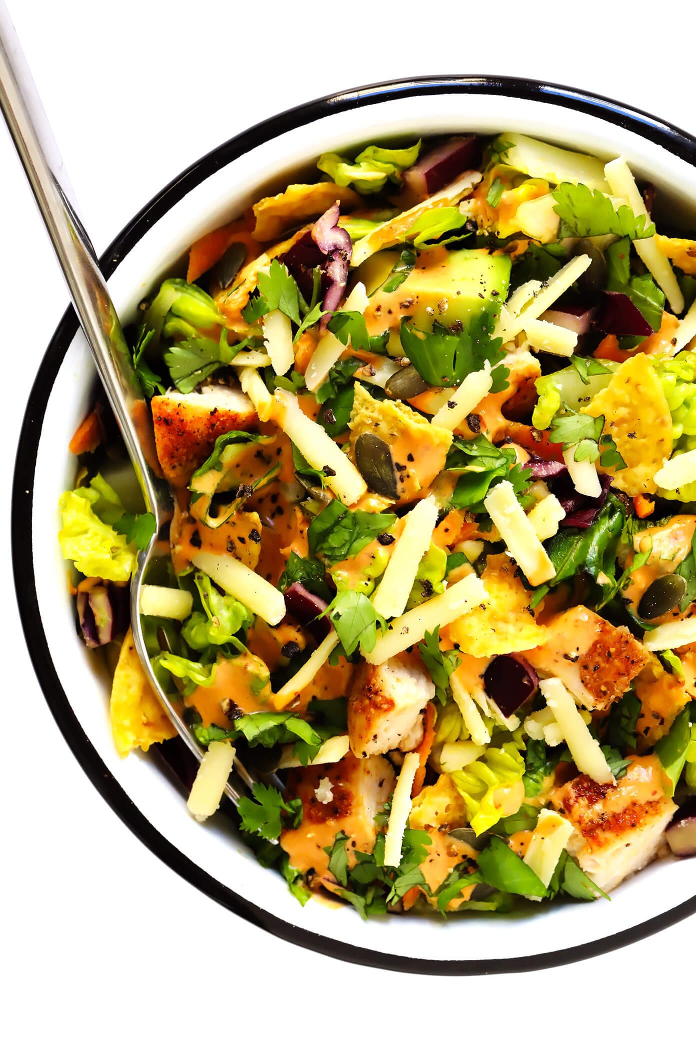 Chipotle Cheddar Chopped Salad Recipe