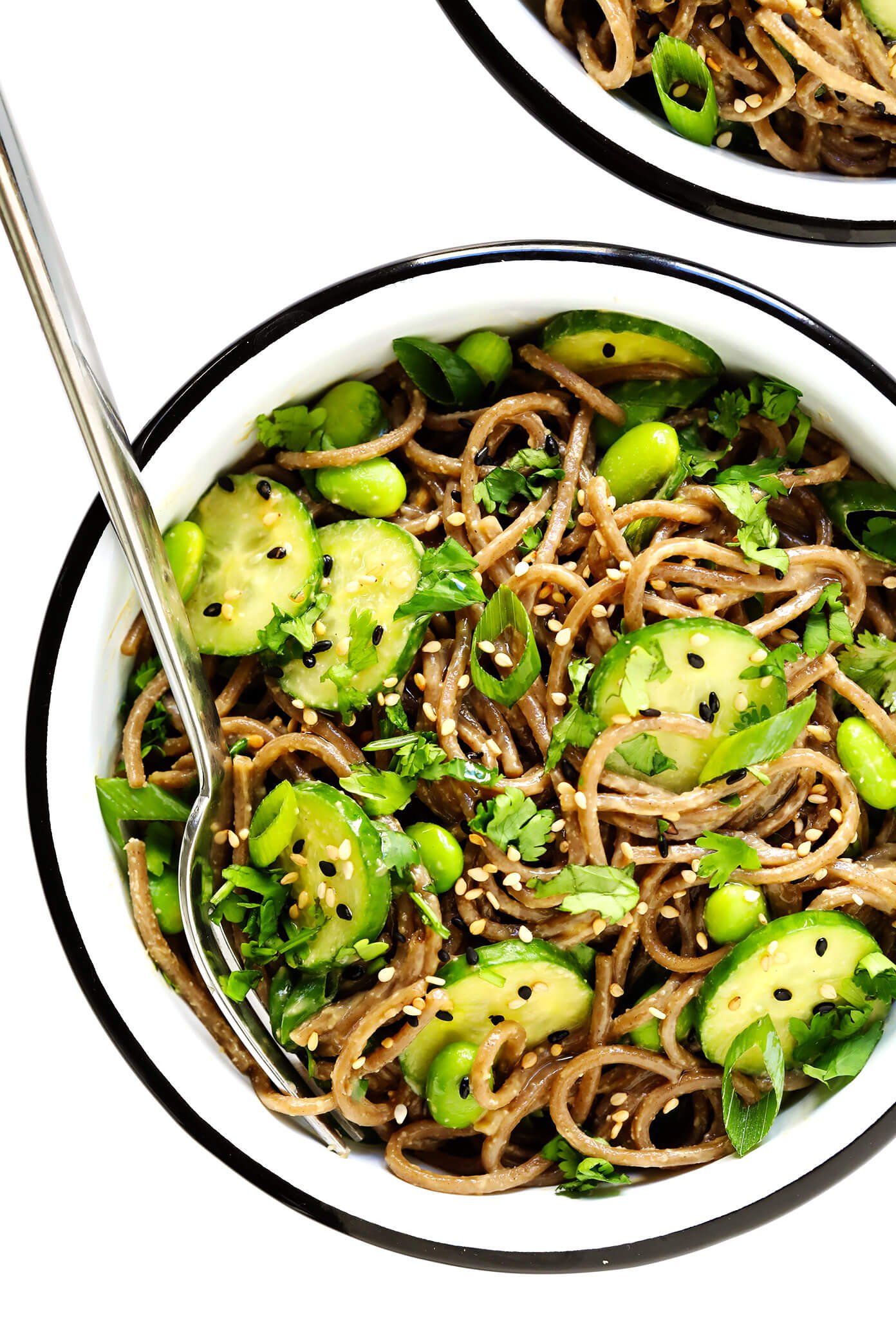 Quick Peanut Soba Noodles