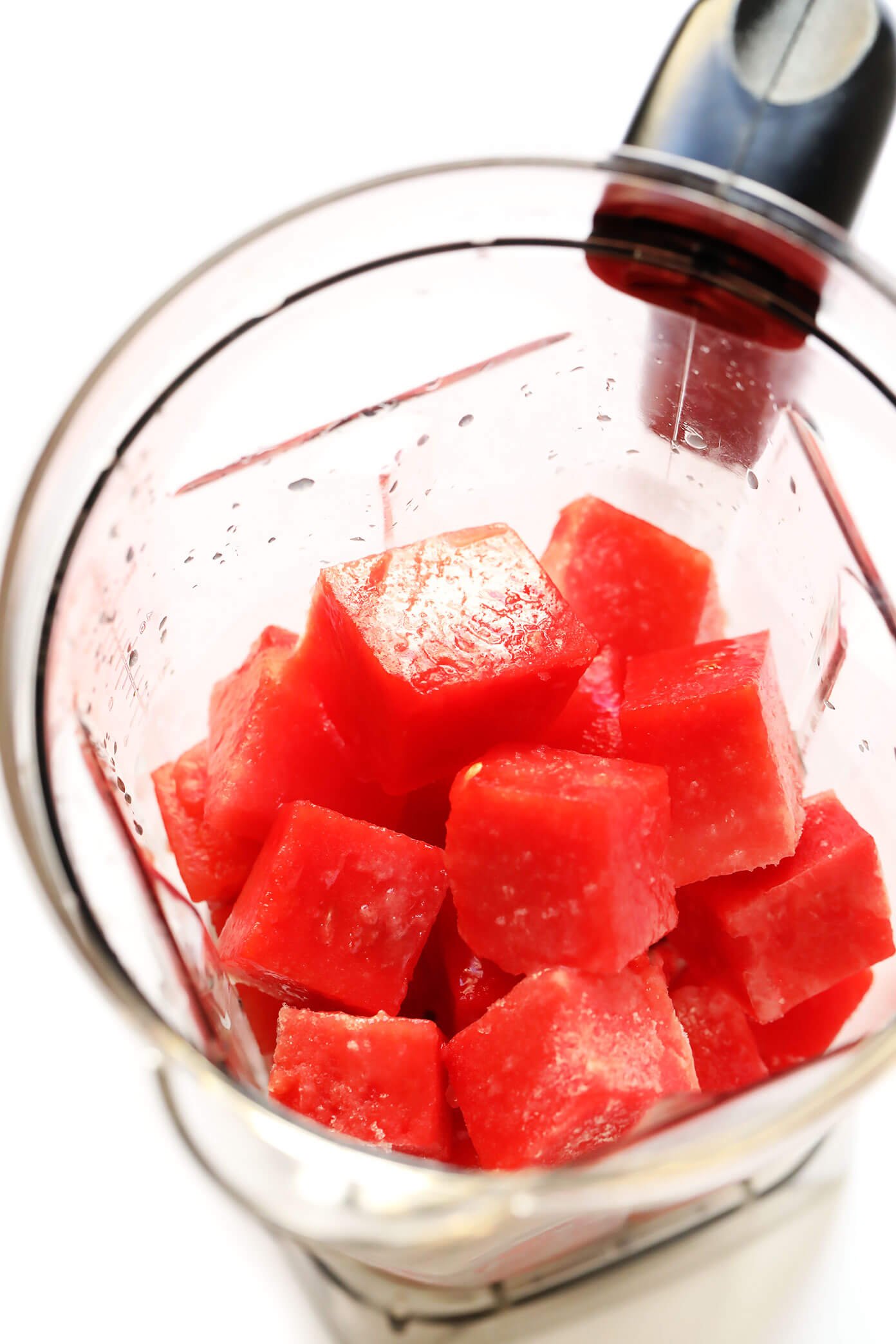 Watermelon and Lime Juice In Blender