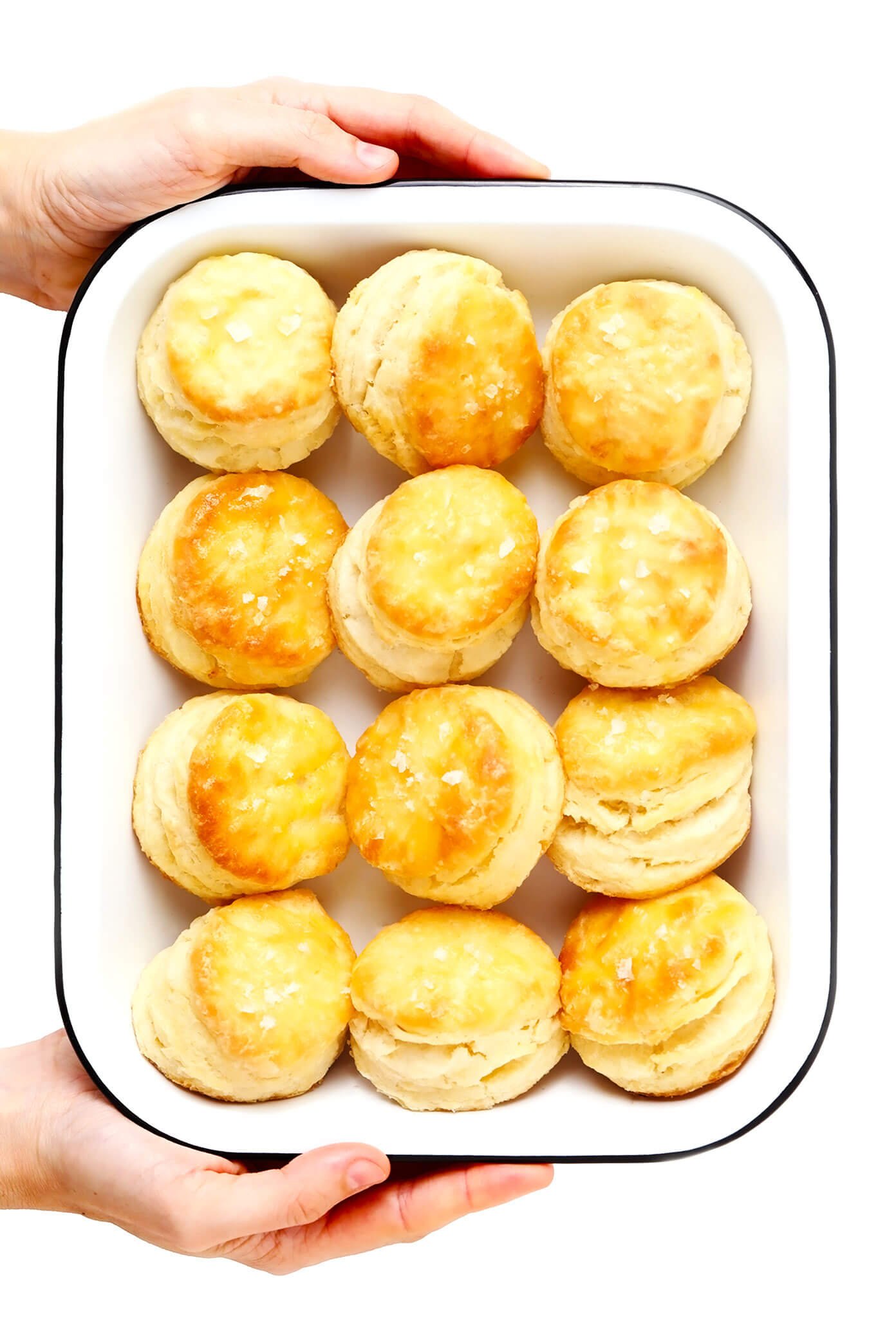 Homemade Biscuits in Pan
