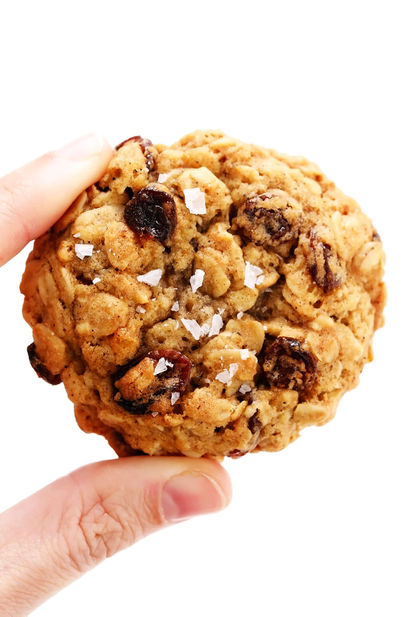 Oatmeal Raisin Cookie Closeup