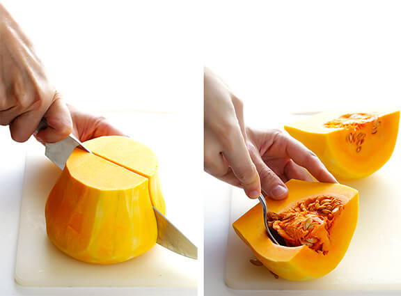 How To Peel & Cut Butternut Squash -- an easy step-by-step tutorial | gimmesomeoven.com