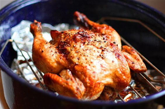 Crispy Roasted Garlic Chicken Recipe