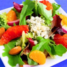 Colorful Orange Salad With Mandarin-Cider Vinaigrette