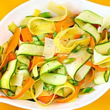 Summer Vegetable "Ribbon" Salad