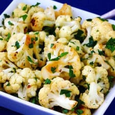 Garlic Roasted Cauliflower