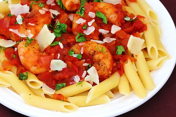 One-Pan Shrimp Fra Diavolo Recipe