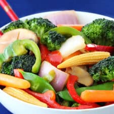 Ginger Vegetable Stir Fry