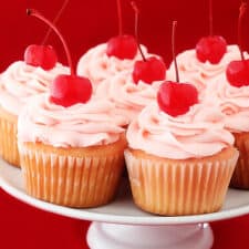 Cherry Vanilla Cupcakes
