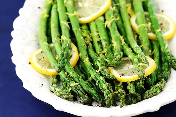 Lemon Pepper Asparagus | Gimme Some Oven