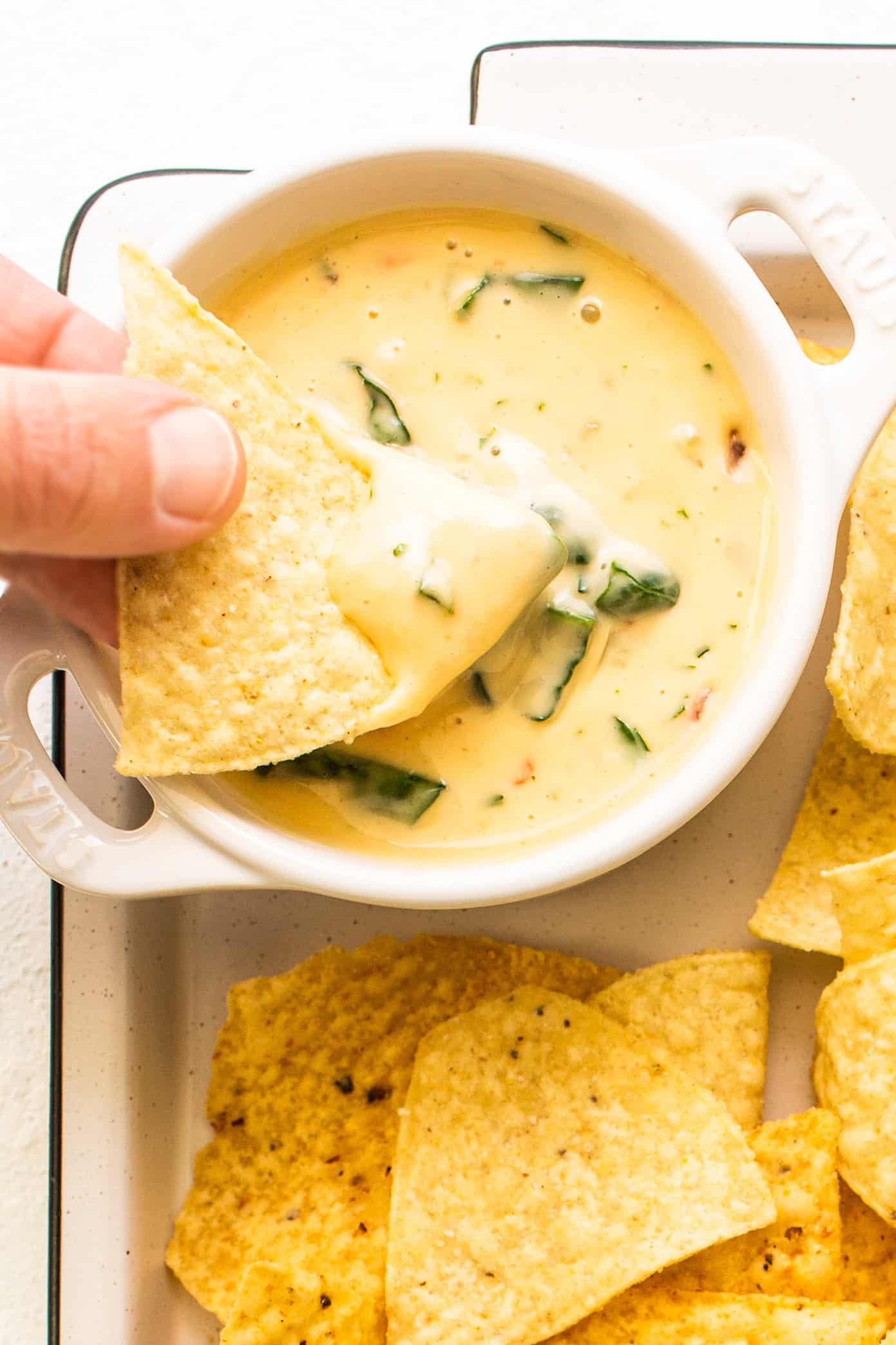 Queso Blanco (White Cheese Dip) Recipe | Gimme Some Oven