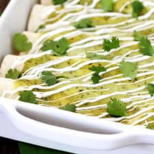 Chicken & Avocado Enchiladas