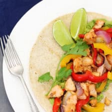 Salmon Fajitas