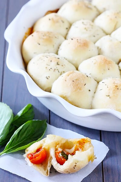 stuffed caprese bites