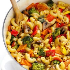 Roasted Vegetable Macaroni & Cheese