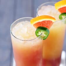 Spicy Tequila Sunrise