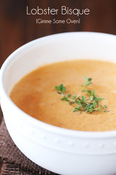 Rich And Creamy Lobster Bisque Recipe