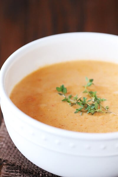 Creamy Lobster Bisque + {VIDEO}