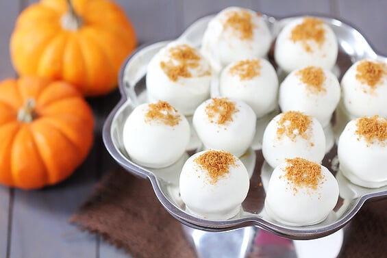 pumpkin truffles