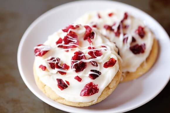 cranberry bliss cookies