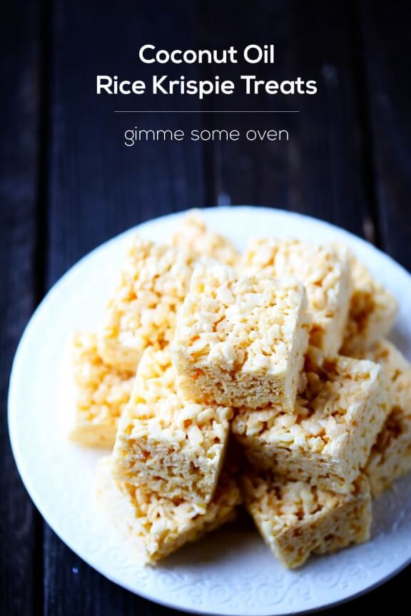 Coconut Oil Rice Krispie Treats 4