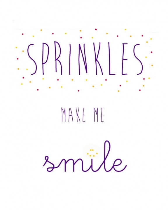 Sprinkles Make Me Smile | gimmesomeoven.com
