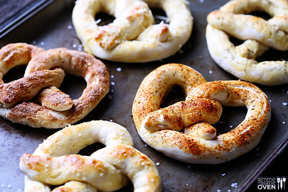 Homemade Soft Pretzels 9 576