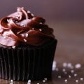 Salted Dark Chocolate Cupcakes | gimmesomeoven.com