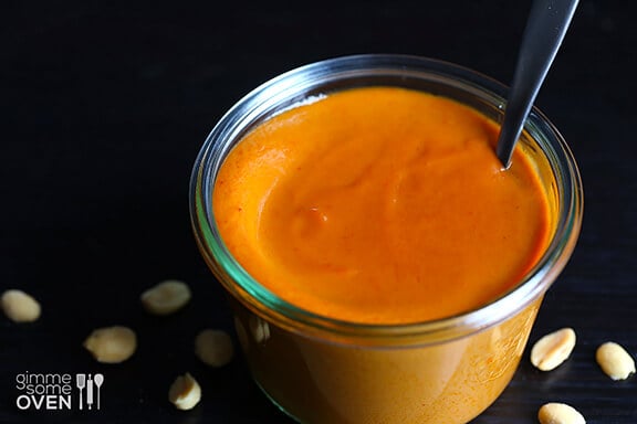 Thai Peanut Sauce | gimmesomeoven.com