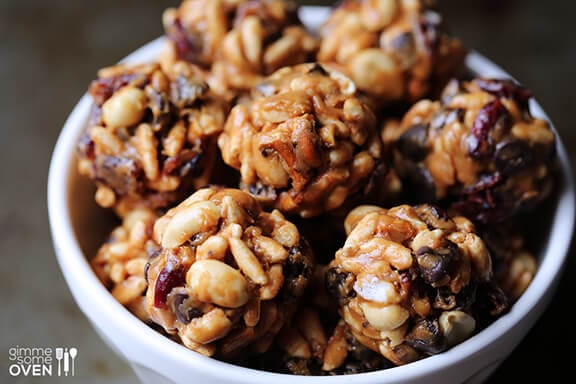 trail mix energy bites