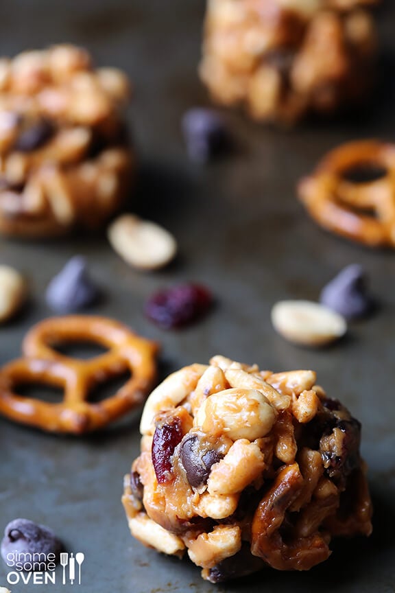 Trail Mix Energy Bites | gimmesomeoven.com